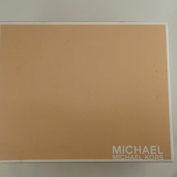 NIB MICHAEL KORS MK 40H2YOHP1E COCOA PLATFORMS 9.5 - Picture 8 of 8